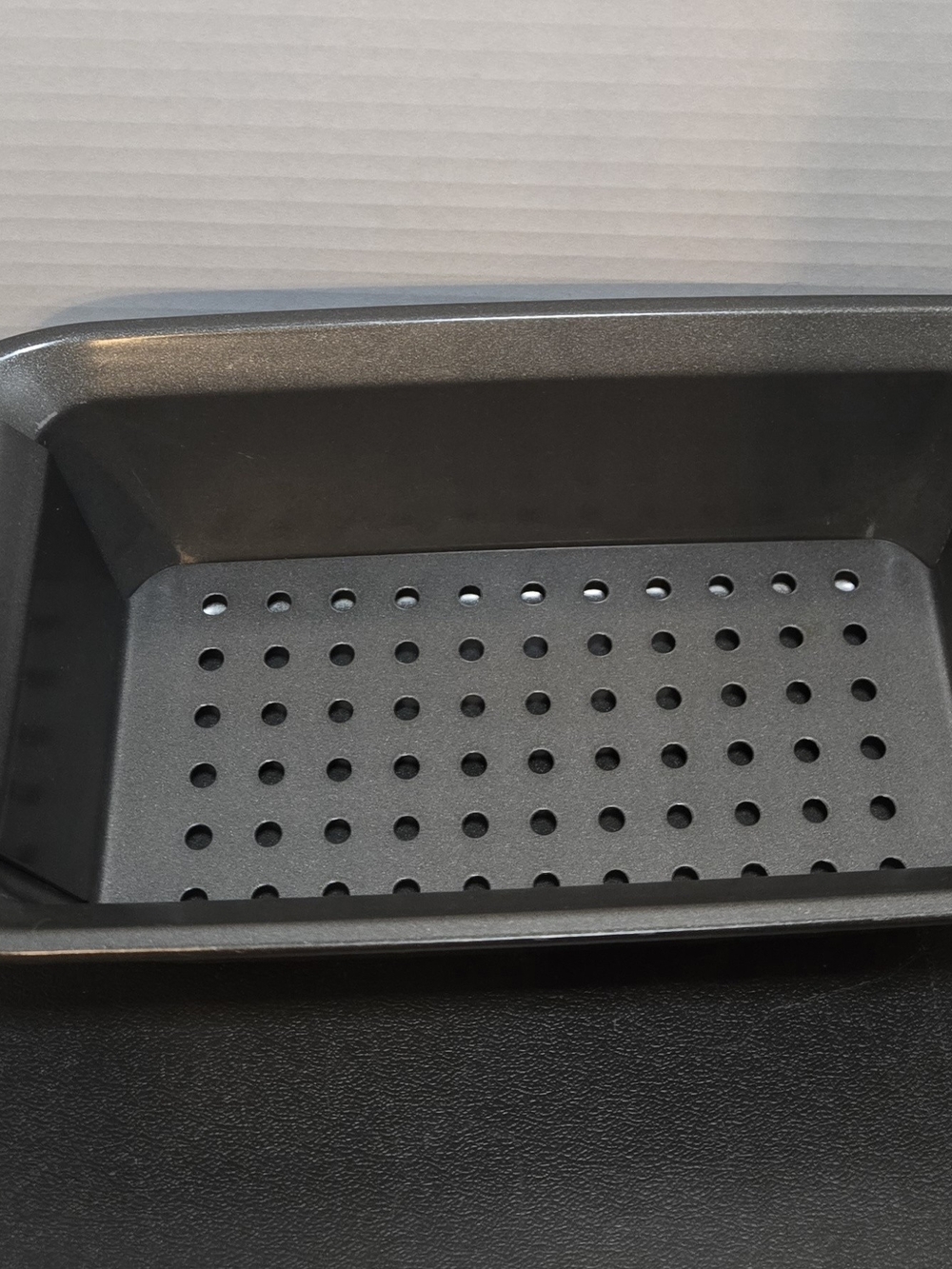 Rachael Ray Dark Gray Perforated Storage Crisper Bin